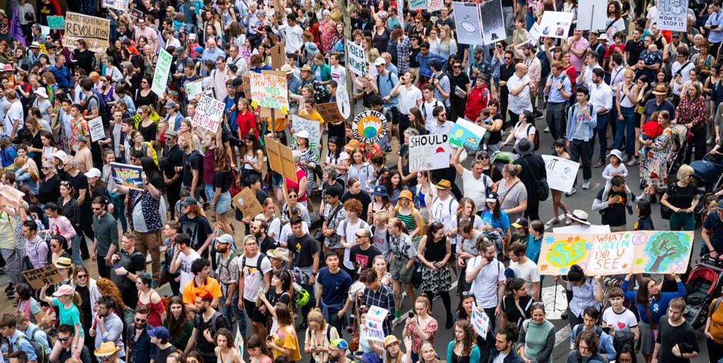 グローバル気候マーチ 1週間にわたったグローバル気候マーチ